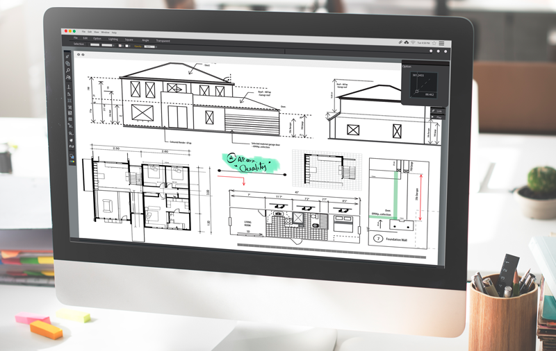 CAD 2D construction blueprint for mechanical engineering services and bim modeling services
