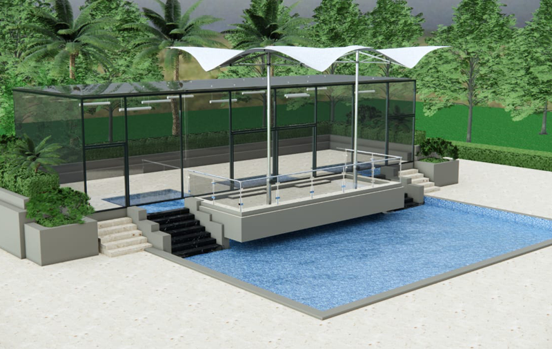 CAD 3D rendered concepts for shop drawings services and hvac duct layout drawing